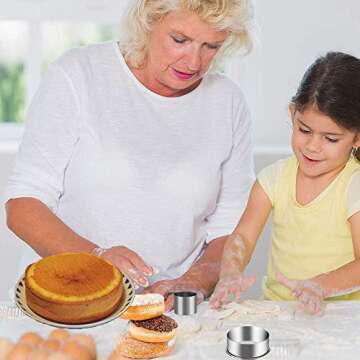 KSPOWWIN 9-Piece Stainless Steel Cookie Cutter Set