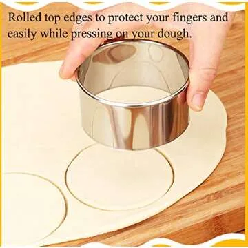 KSPOWWIN 9-Piece Stainless Steel Cookie Cutter Set