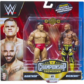 Mattel WWE Ricochet vs Gunther Action Figures 2-Pack