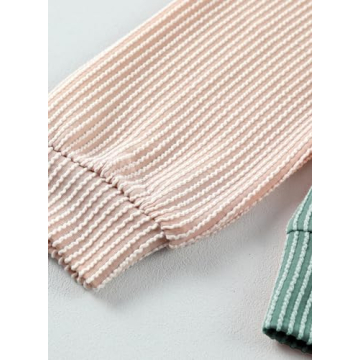 Blibean Teen Girls Fall Puff Long Sleeve Tops