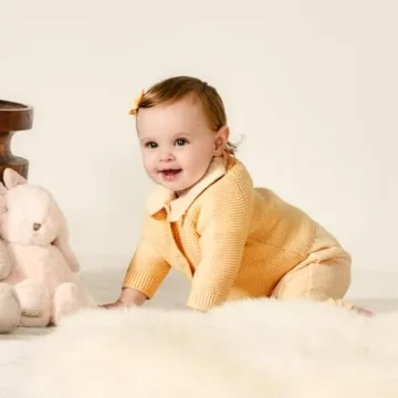 Sofia Grainge Baby Collar Sweater Jacket - Butter Yellow