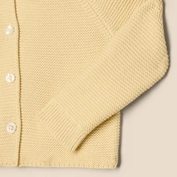 Sofia Grainge Baby Collar Sweater Jacket - Butter Yellow