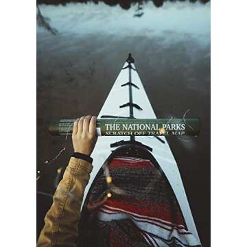 The National Parks Scratch Off Travel Map