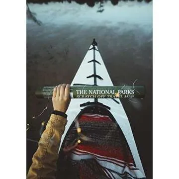 The National Parks Scratch Off Travel Map