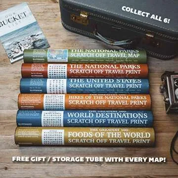 The National Parks Scratch Off Travel Map