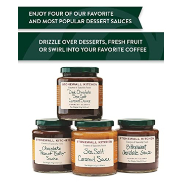 Stonewall Kitchen Dessert Topping Collection for Gifting