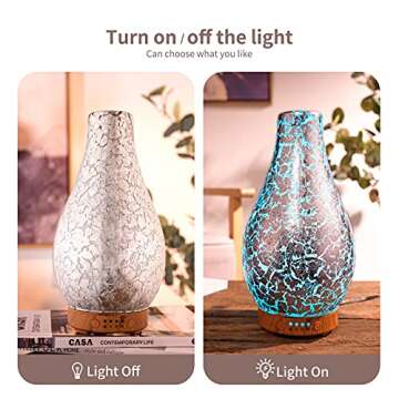 Stylish Silver Plated Essential Oil Diffuser for All