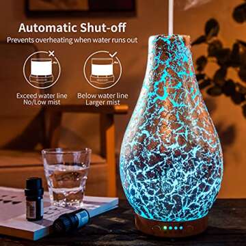 Stylish Silver Plated Essential Oil Diffuser for All