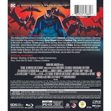 Batman Doom That Came To Gotham Blu-ray - Gothic Adventure