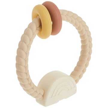 Itzy Ritzy Silicone Rattle Teether for Babies 3 Mo+