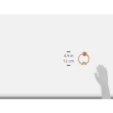 Itzy Ritzy Silicone Rattle Teether for Babies 3 Mo+