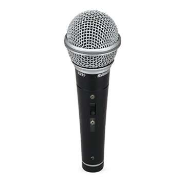 Samson R21S Dynamic Cardioid Handheld Mic with Switch