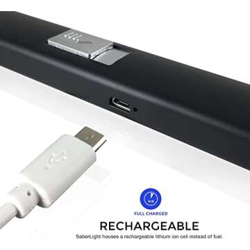 Saberlight Extended Arc Lighter - Rechargeable & Flameless