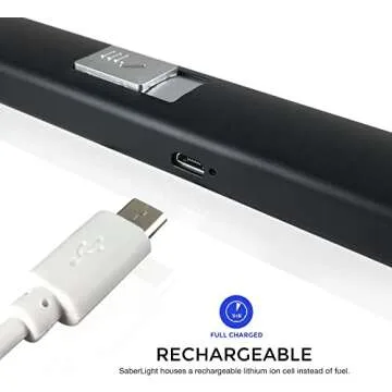 Saberlight Extended Arc Lighter - Rechargeable & Flameless
