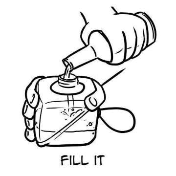 Q-bong Pressurized Beer Bong