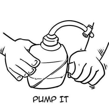 Q-bong Pressurized Beer Bong