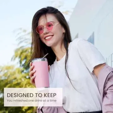 MEWAY 20oz Insulated Tumbler Cup - Hot & Cold Drinks