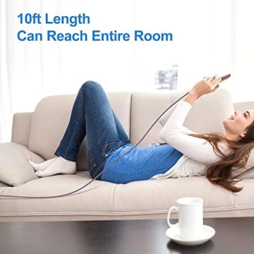 Durcord 10ft USB C Charging Cable - 2Pack