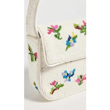 STAUD Women's Tommy Bag, Elegant Floral Design