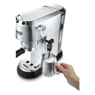 De'Longhi EC685M Dedica Deluxe Automatic Espresso Machine,35 oz, 1, Metallic