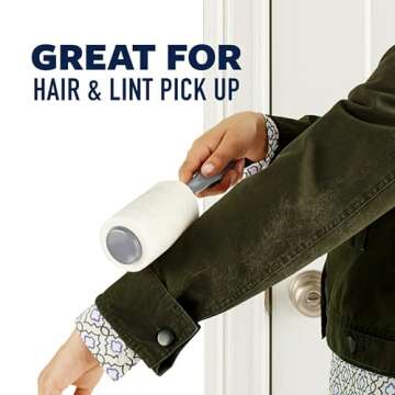 Scotch-Brite Lint Roller, Works Great On Pet Hair, 2 Rollers, 56 Sheets Per Roller, 112 Sheets Total