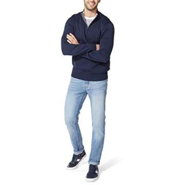 Nautica Men’s Classic-Fit Quarter-Zip Sweater - Versatile & Stylish
