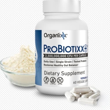 Organixx ProBiotixx+ Probiotic Digestive Support Supplement