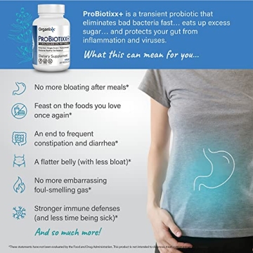 Organixx ProBiotixx+ Probiotic Digestive Support Supplement