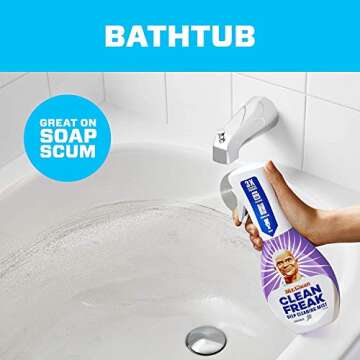 Mr. Clean Freak Deep Cleaning Mist Multi-Surface Spray Lavender Bundle, 1 Starter + 1 Refill