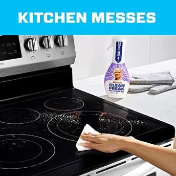 Mr. Clean Freak Deep Cleaning Mist Multi-Surface Spray Lavender Bundle, 1 Starter + 1 Refill