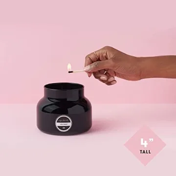 Capri Blue Volcano Scented Candles in Black Jar - 19 oz