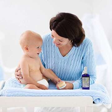 MoonDance Soaps Diaper Lotion Potion Cleansing Spray, 4 Oz Tea Tree & Lavender, Natural No-Rinse Cleanser and Moisturizer for Baby's Bottom