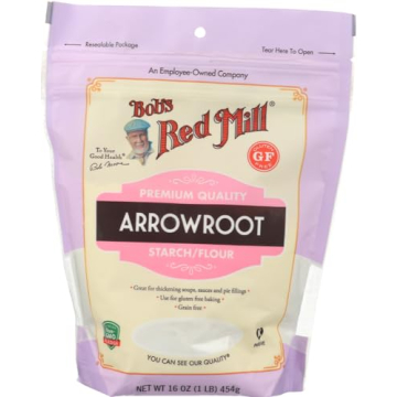 Bob's Red Mill Arrowroot Starch/Flour 2 Pack - Gluten Free Cooking Thickener