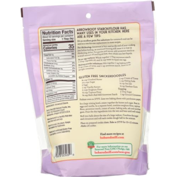Bob's Red Mill Arrowroot Starch Flour Gluten Free Cooking Thickener