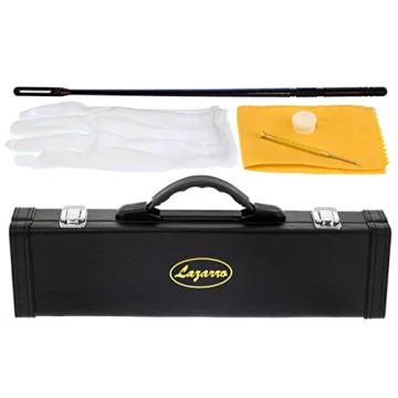 Quality Lazarro Professional C Flute with Care Kit