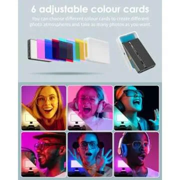 150 LED Phone Light, Selfie Light for Phone, Light for Phone/iPad/iPhone/Camera, 5500Mah Rechargeable Light, 3 Lighting Adjustment Modes, Phone Selfie Light for Photography/TikTok/Vlog/Video