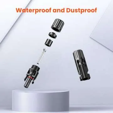 RICH SOLAR 5 Pairs Solar Connectors