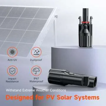 RICH SOLAR 5 Pairs Solar Connectors