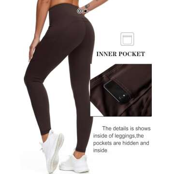 Dragon Fit Yoga Leggings with Pockets and Tummy Control