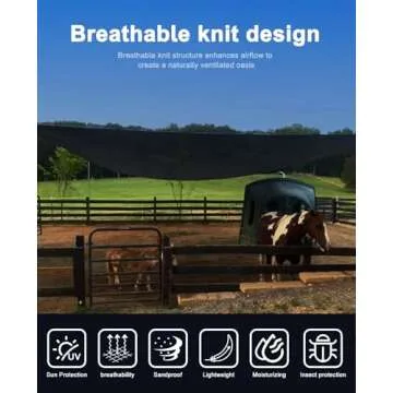 90% Shade Cloth 3x6ft UV Protection Durable Garden Cover