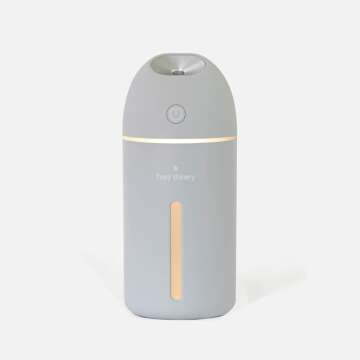 Hey Dewy Wireless & Rechargeable Portable Humidifier - Hydrating & Skin-Nourishing