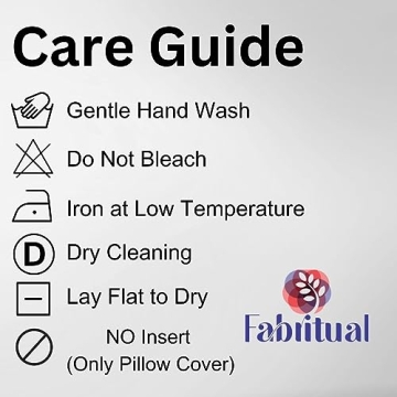 Fabritual Handmade Linen Pillowcase for Charming Home Decor