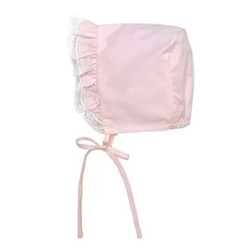 Petit Ami Baby Girls' Fully Smocked Dress with Lace Trim, 6 Months, Pink