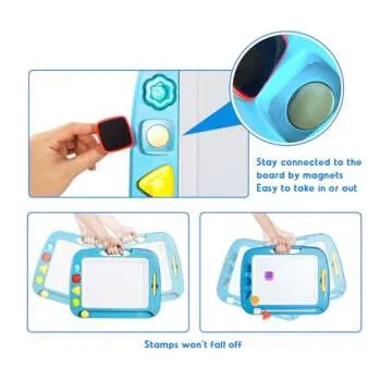 SGILE Magnetic Drawing Board - Fun Doodle Pad for Kids