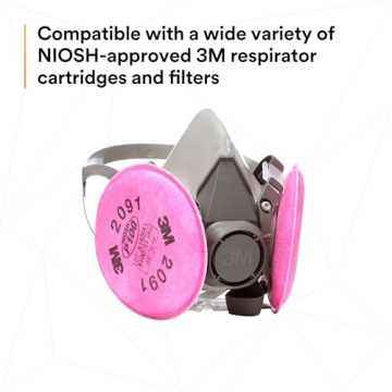 3M Half Facepiece Respirator Assembly Kit P100 Protection