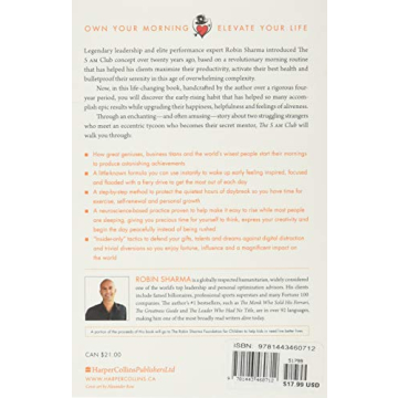 5AM Club Book Elevate Life with Morning Routine