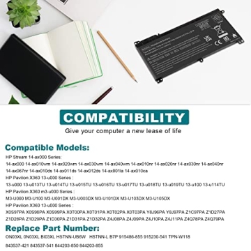 Fancy Buying BI03XL Laptop Battery for HP Pavilion & Stream