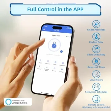 Keyless Smart Door Lock: Secure Fingerprint Entry Lock