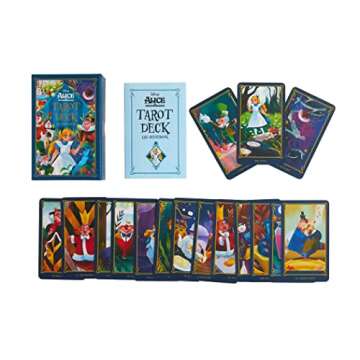 Alice in Wonderland Tarot Deck and Guidebook - Enchanting Disney Adventure