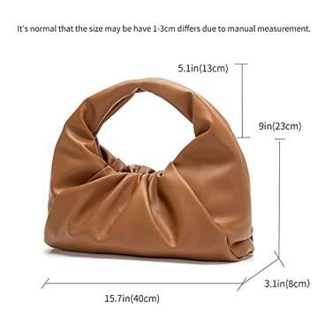 KingTo Women Top-Handle BagsTote Handbag and Purses Large Capacity Hobo Bag with Magnetic Closure